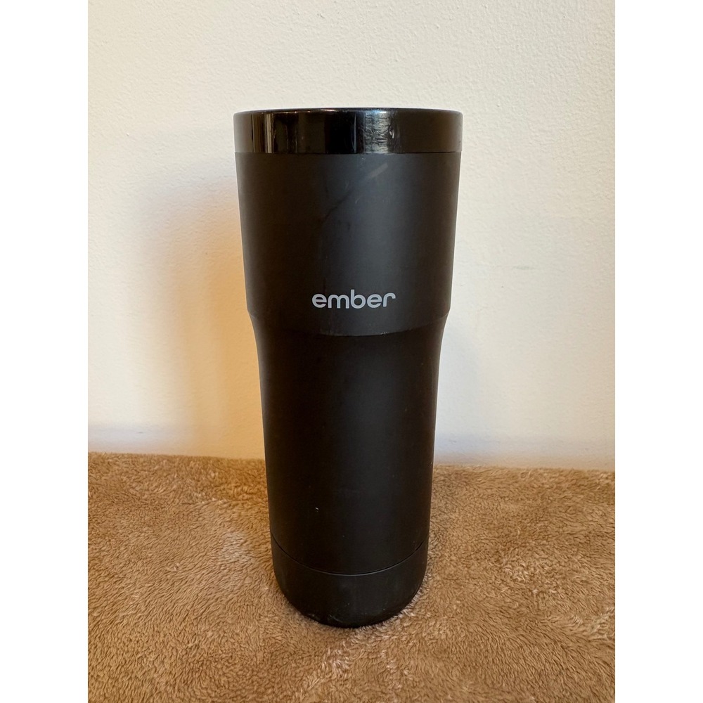 Ember Travel Mug 1 Black 12oz Smart Temperature Control Coffee Cup No Charger
